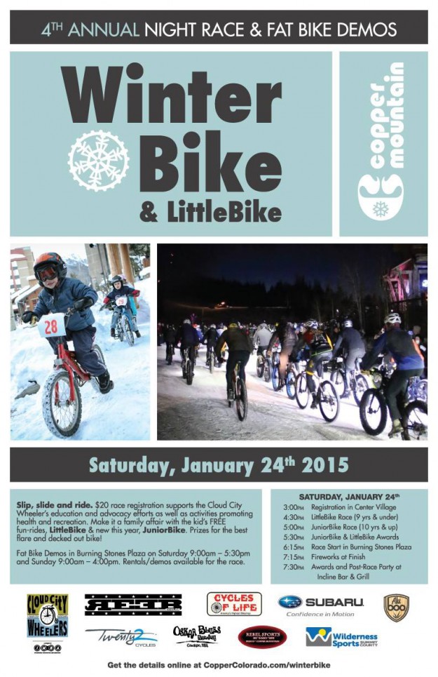 Winter Bike Poster