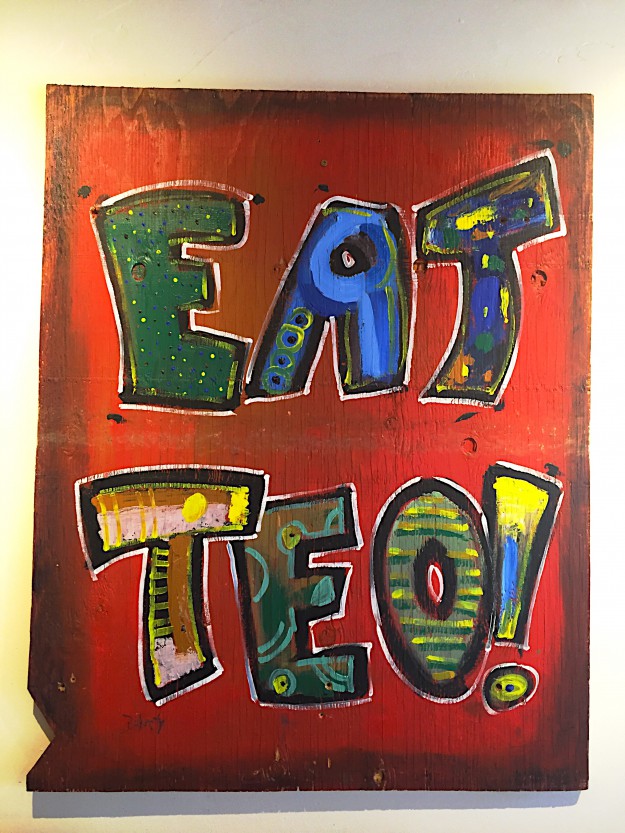 EAT- Eat Teo Painting