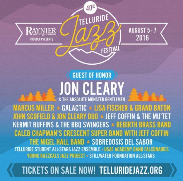 Telluride Jazz Festival Under New Management Mountain Town Magazine