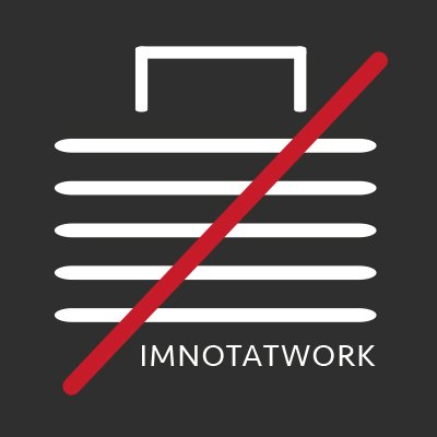 Im Not At Work Logo