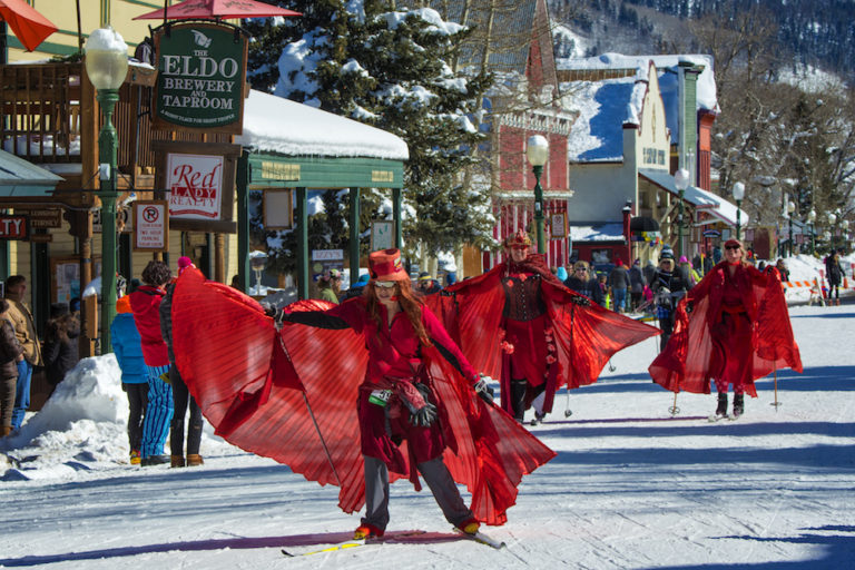 Looping' It Up Crested Butte Alley Loop Nordic Ski Race