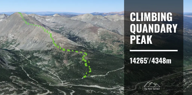 The Next Summit Hiking Quandary Peak