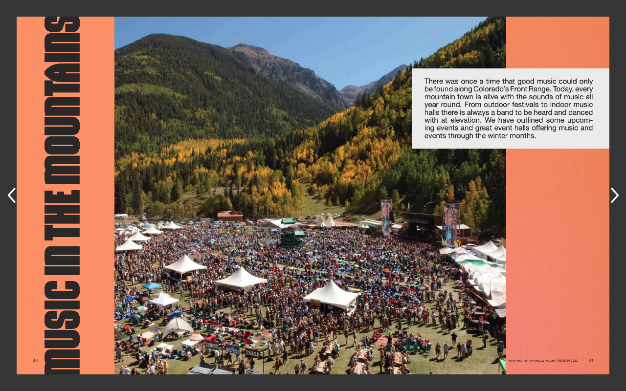 Music Events In Breck, Aspen, Telluride And The Mountain Regions Of