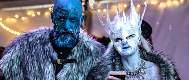 Frozen Dead Guy Days Frost King and Queen